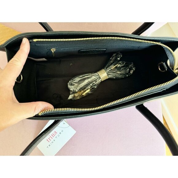 Trina Turk Satchel Top Handle Crossbody Handbag NWT - Picture 8 of 10